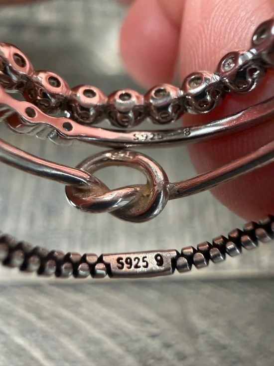 Sterling Silver Stacking Rings - Picture 4 of 6